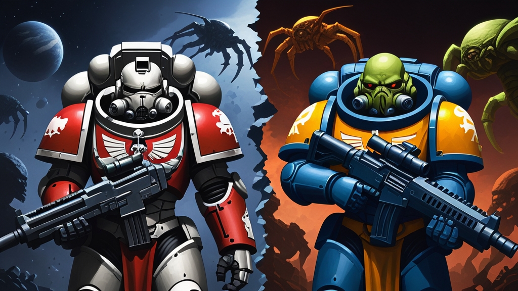 Warhammer 40k vs StarCraft — The Inspiration Debate