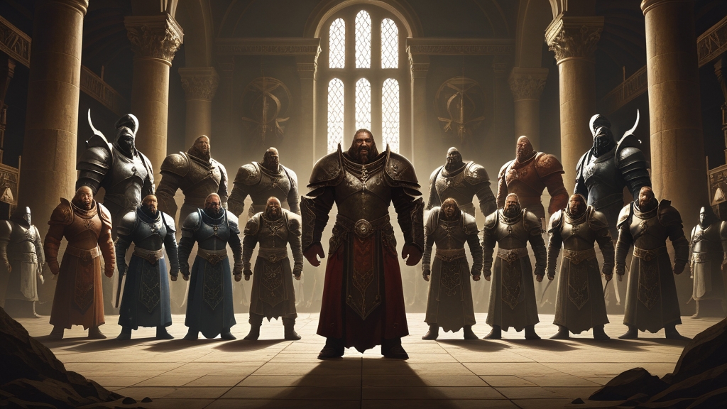 All eighteen Primarchs